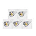 Gu10 Lighting Par 5 Pcs Ac 110-130 V Dimmable Spot Lights Ac 220-240 Cob