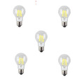 Ac85-265v 5pcs E27 Filament Lamp 800lm Cool White Degree Warm Color Edison Filament Light Led  8w