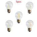 Degree Warm 250lm 5pcs 2w Color Edison Filament Light Led  Cool White 85-265v G45