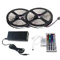 Supply 2×5m Led Strip Light 6a Remote Controller Smd Power Ac110-240v