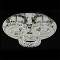 Modern/contemporary Chrome Metal Flush Mount Led 1w