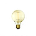 Pearl Edison Tungsten Vintage 25w G80 Bulb Glass