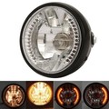 7inch H4 35W Beam Headlight Lamp Low With Turn Signal