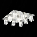 Metal Modern/contemporary Living Room Flush Mount Crystal Dining Room