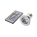 5w E26/e27 Controlled Remote Ac 85-265 V Led Spotlight Mr16 Rgb