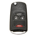 Shell Case For Chrysler Dodge 4 Buttons Jeep Flip Remote Key Fob