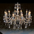 Crystal Bedroom 220v Ecolight Cognac Color K9 Chandelier 110v