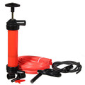 Min Siphon Fuel Water Oil 5L Hand Pump Air 200cc Inflator Portable