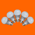 Warm White Globe Bulbs 5 Pcs 7w Smd Cool White Ac 220-240 V E26/e27