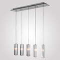 Modern/contemporary Feature For Crystal Metal Island Chrome Pendant Light Dining Room