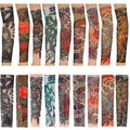 Arm Stockings Temporary Tattoo Sleeves Stretchy Nylon Kid Child