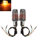 Signal Lights Amber Light Universal Turn Indicators Chrome Motorcycle