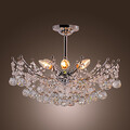 Lights Chandelier Luxuriant Crystal