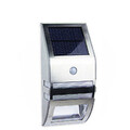 Led Solar Powered Garden Path 2leds Outdoor Pir