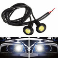 Motor Car 3W Light DC12V Lights Fog Black Shell Eagle Eye LED Daytime Running 23mm