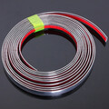 Crash Protecter Self Adhesive Chrome Car Styling Moulding Strip Trim