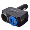 Interface Car Cigarette Lighter Dual USB Charger Socket Socket Splitter