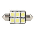 White Super Led Light Bulb Smd 36mm