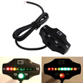 Battery Voltage Indicator 12V Pad LED Motorcycle Car Universal Waterproof Meter