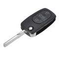 Chip ID48 433MHZ Button Flip Remote Key Fob A3 A4 A6