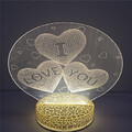 New Table Design Night Light Led 3d 100