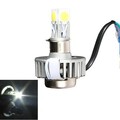 H4 Motorcycle Headlight Lamp 18W 6000K White Beam LED 1800LM Hi Lo