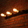 Rustic/lodge Metal Mini Style Wall Sconces