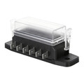 12V Circuit Blade Fuse Box Block Holder Auto Car Truck Automotive 6 Way