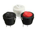 Push Button Switch Rocker 250V Round Pins ON OFF Way 10A 6A 125V