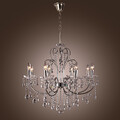 Dining Room Chandelier Chrome Entry Feature For Crystal Metal Study Room Traditional/classic