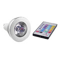 Controlled Remote High Power Led 3w Ac 85-265 V Rgb Mr16 Led Spotlight