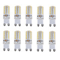 64led 180-210 G9 Natural White Decorative 10pcs Waterproof Warm White