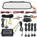 Car Rear View Monitor Parking System Mirror Reversing Camera 4.3 inch LCD Sensors