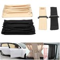 Curtain Car Window 70cm 2Pcs Auto Rear Visor Retractable Sunshade