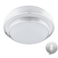 Light Sensor Ceiling Light 24-smd Voice Control 12w Led