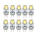 10pcs Dc12v Dimmable 3000k/6000k Warm White Cool White Light 2w