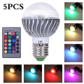 Rgb Led Ac 85-265v Bulb Lamp E27 Lighting Remote Control