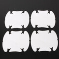 Car Door Vinyl Transparent Handles Wrist 4pcs Protective Film Stickers