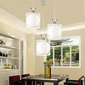 Droplight Three Contemporary Restaurant Creative Crystal And