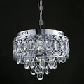 Transparent Chandelier Modern Elegant Lights Crystal