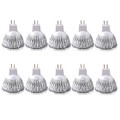 Ac 110-130 10 Pcs Led Spotlight 3w Dimmable 380lm Cob Mr16 Decorative