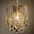 Side Amercian Decorate Crystal Indoor Retro Chandelier Lamp