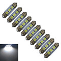 10pcs Festoon Car Light Led Reading 12v 3x5050smd