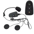 1Pair Motorcycle Helmet Headset with Bluetooth Function