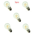 A60 400lm Cool White Color Edison Filament Light Led  Ac220v 5pcs