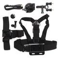 Head Gopro Sucker Strap Tripod Xiaomi yi Sjcam SJ4000 SJ5000 Cable Seatpost Chest In 1 Mount