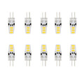 G4 Led Bi-pin Light 2w Smd 100 10 Pcs Warm White Waterproof