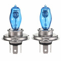 100W Halogen Bulbs Headlight Lamp 6000K Car White Pair H4