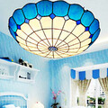 E27 Rural Led Absorb Glass Dome Arts Lamp Creative