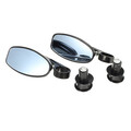 Folding Rear View Mirror Handlebar 22mm Mirrors Motorcycle Retro